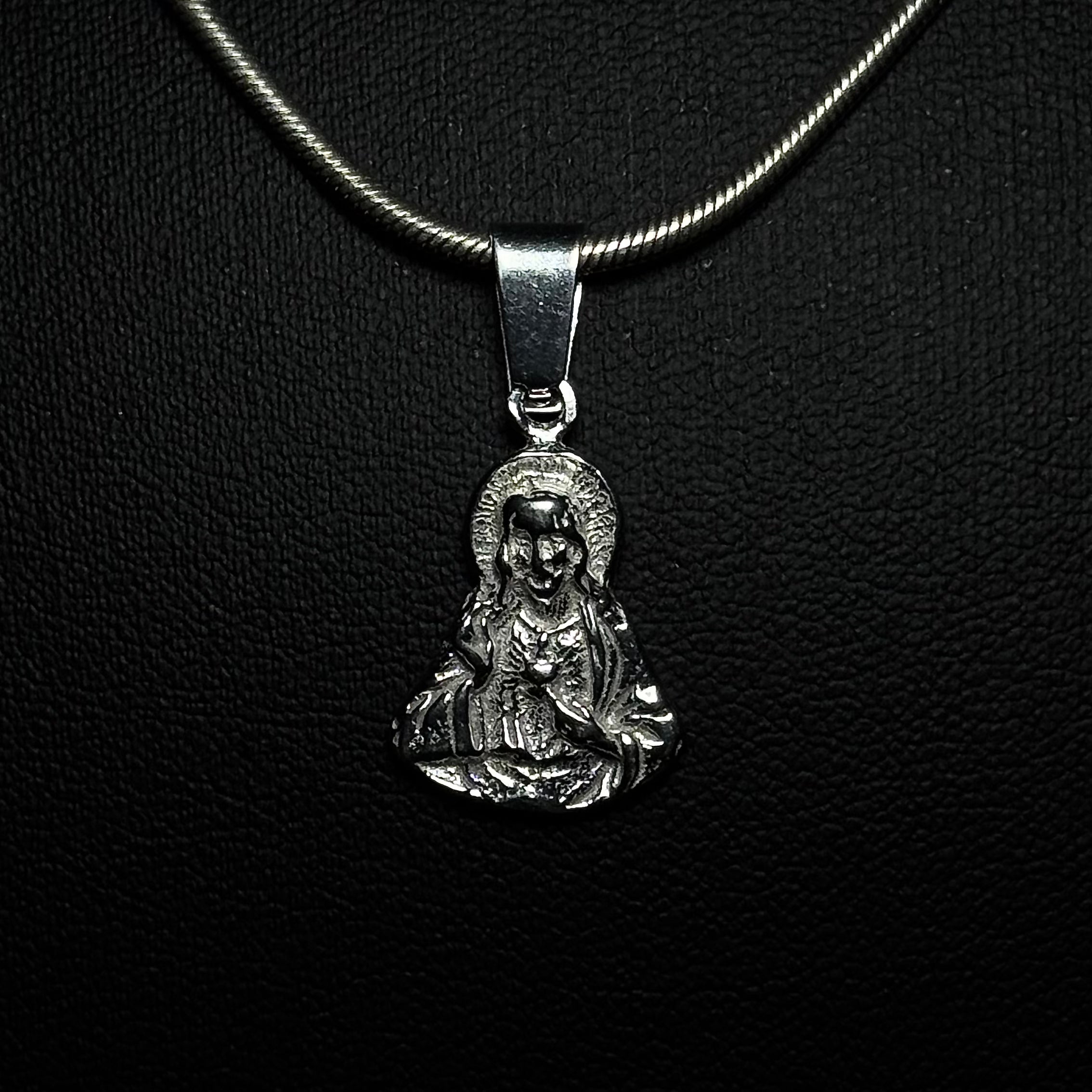 Dije Sagrado Corazón en Plata S925
