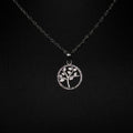 Dije Árbol de la Vida Pavé en Plata 925