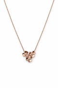 Collar Wild Poppy — Plata Esterlina 925 con Baño de Oro Rosa