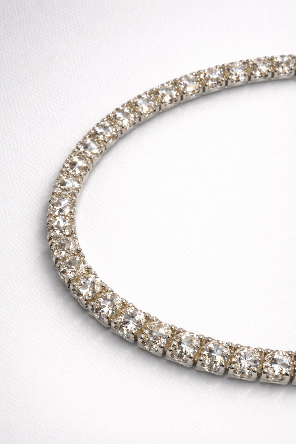Pulsera Tennis Diamantado — Plata Esterlina 925 con Zirconia Cúbica