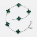 Pulsera Van Cleef Alhambra — Plata Esterlina 925