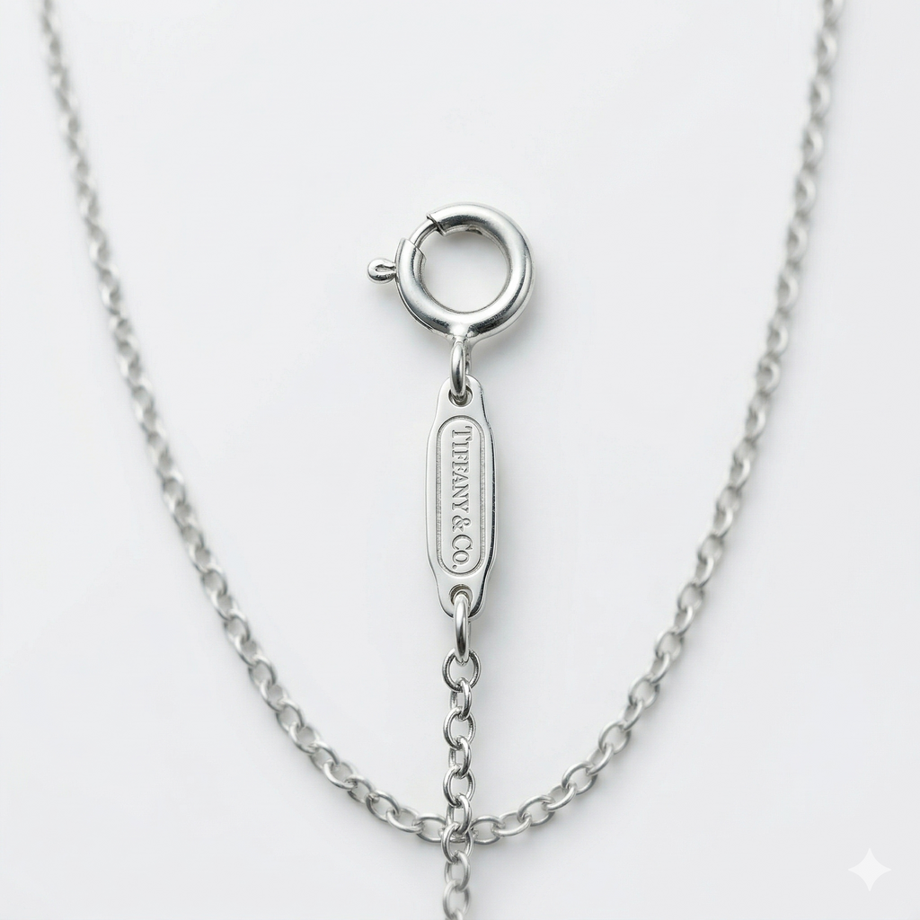 Collar HardWear Link — Plata Esterlina 925 con Pavé de Zirconia