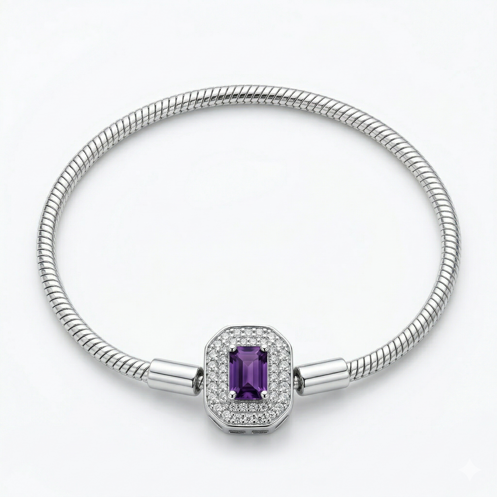 Pulsera Pandora — Plata Esterlina